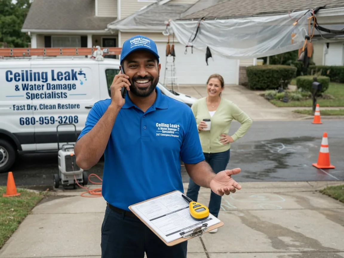 Ceiling Leak Cleanup Pottsville, PA FAQs